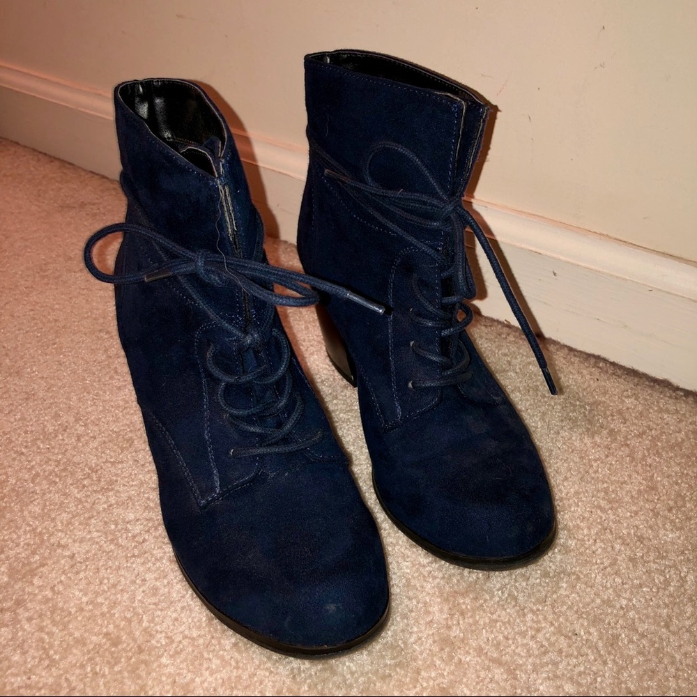 Midnight Blue Booties